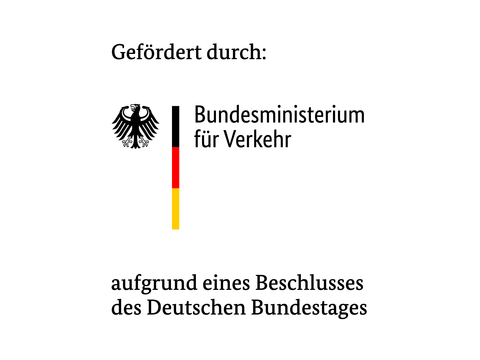 Bundesministerium für Verkehr mit Förderzusatz