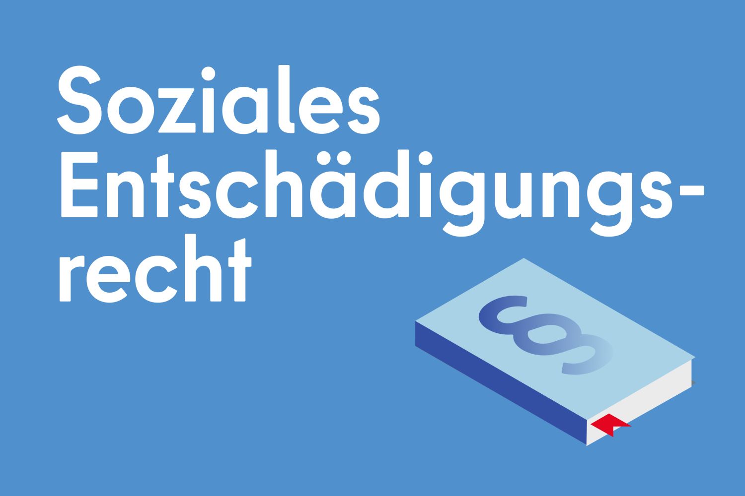 Soziales Entschädigungsrecht mit einem Buch