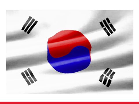 Flagge Korea