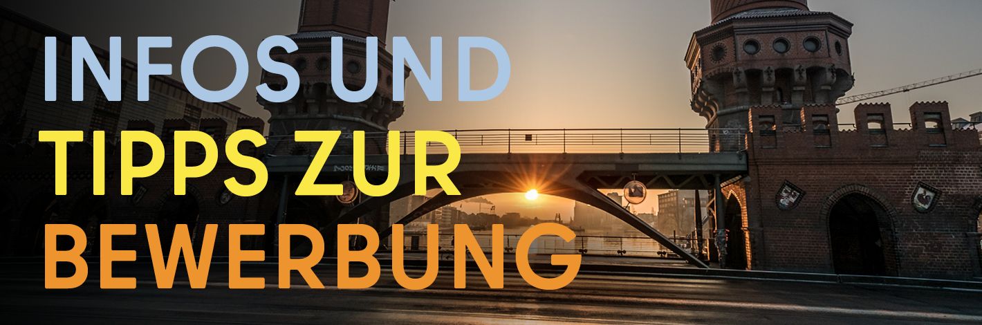 Headerbild des Bezirksamt Friedrichshain Kreuzberg mit Work as you are Kampagne Infos & Tipps zur Bewerbung