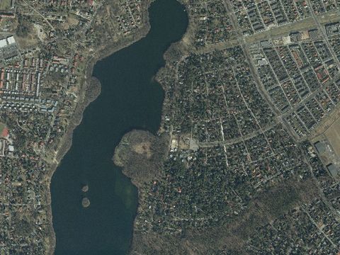 Groß Glienicker See und Siedlung Wochenend West Kladow