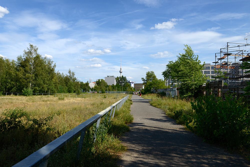 Park auf dem Nordbahnhof, 2016