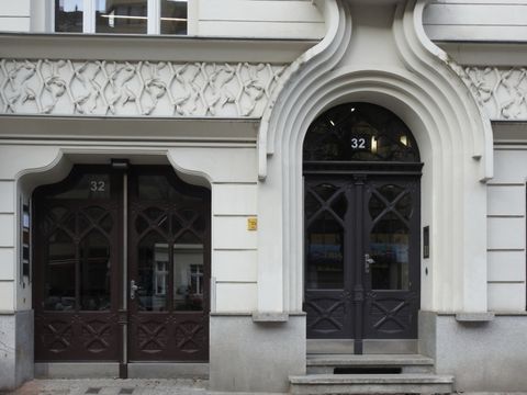 Hausansicht Knesebeckstr. 32 (Bild: Stolpersteine-Initiative CW, Hupka)