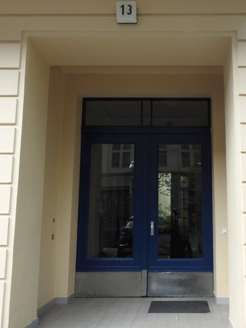 Hauseingang Gasteiner Straße 13
