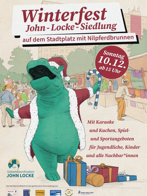 Winterfest 2023 in der John-Locke-Siedlung