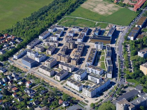 Schrägluftbild Buckower Felder 2026