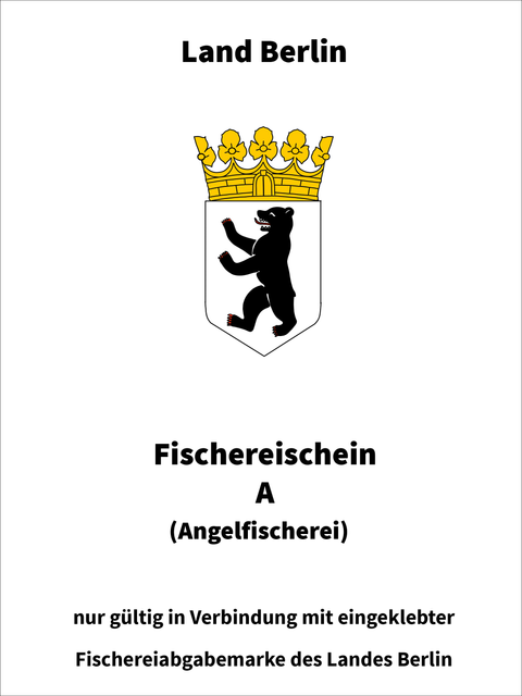 Fischereischein A Berlin