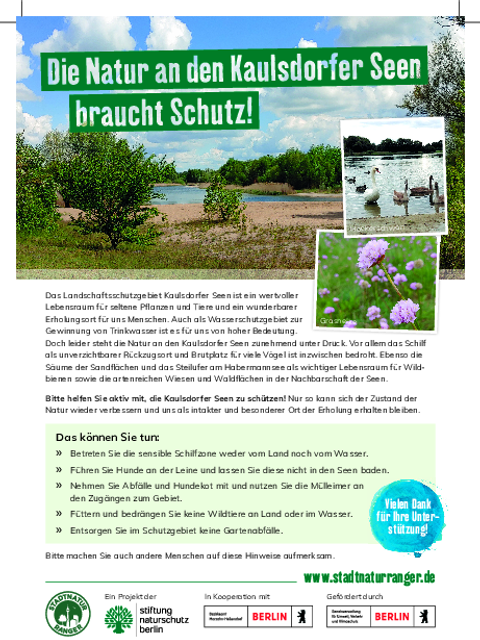 Schutz für Kaulsdorfer Seen