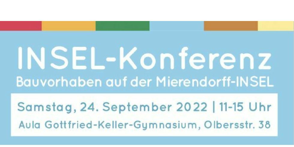Viel zu besprechen: Bauvorhaben auf der Mierendorff-INSEL.