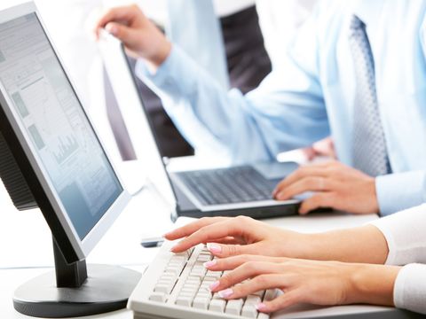 Arbeit am Computer