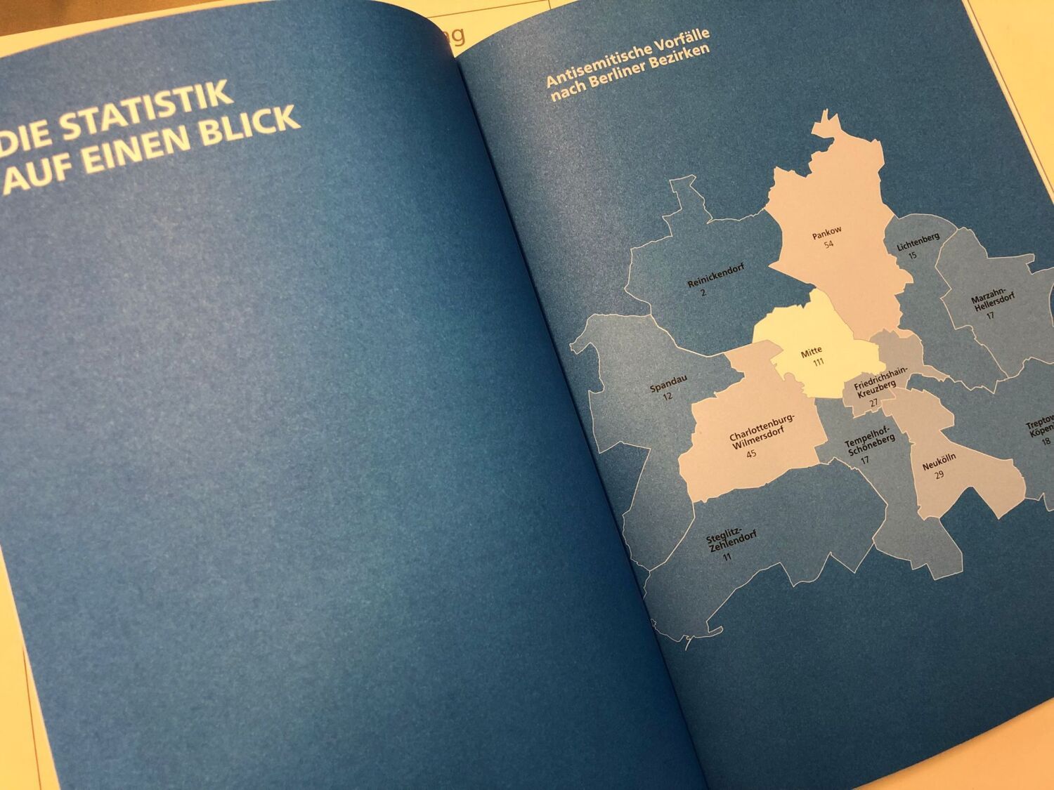 RIAS-Jahresbericht "Antisemitische Vorfälle in Berlin 2022": 11 registrierte Fälle in Steglitz-Zehlendorf