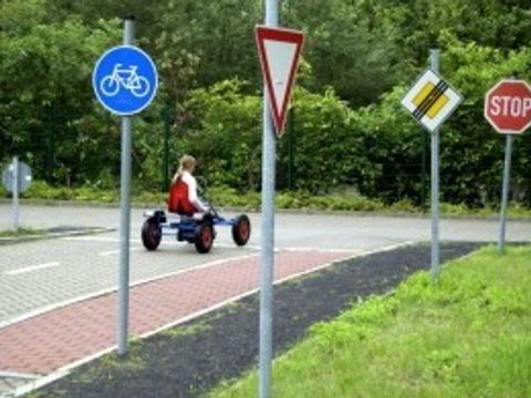 Aussenparkour der Jugendverkehrsschule Pankow