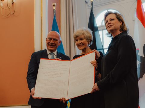 Verleihung der Ehrenbürgerwürde an Friede Springer