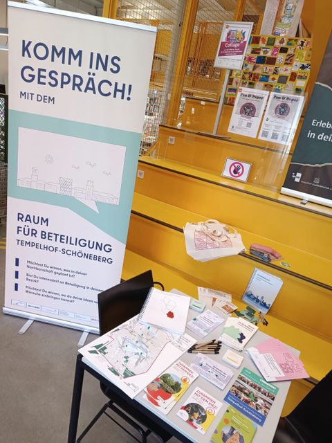 Sprechstunde vor Ort in der Bibliothek Lichtenrade