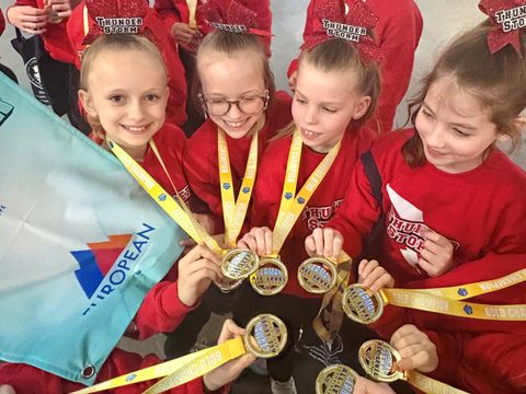 Medallien der Cheerleaderinnen (Bild: BA Reinickendorf)