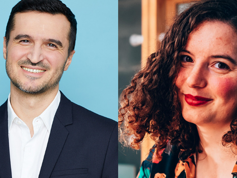 Co-CEO Reza Memari und Studio Director und Producer Mafalda Duarte