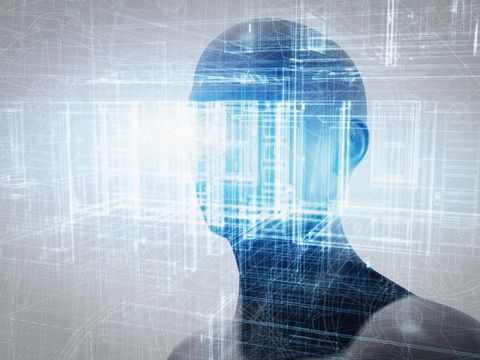 Mensch und Datentransfer