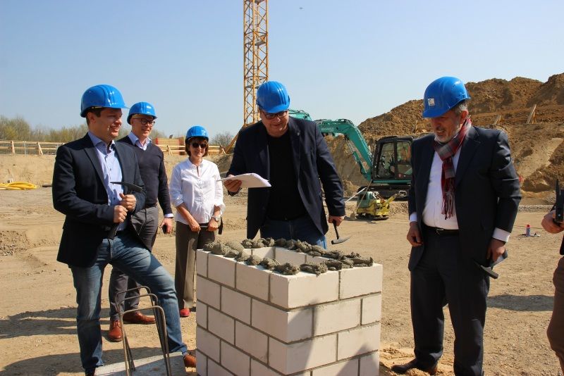 Grundsteinlegung Schule Wartiner-Strasse