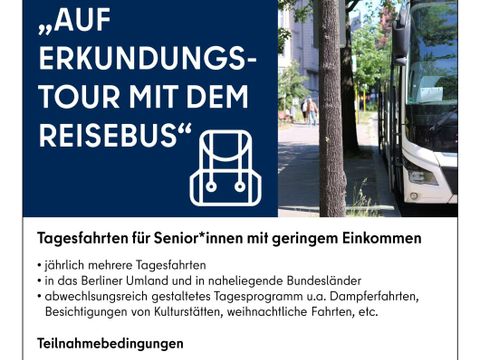 Auf Erkundungstour mit dem Reisebus