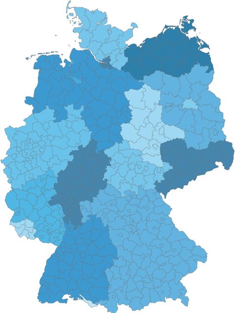 Deutschlandkarte