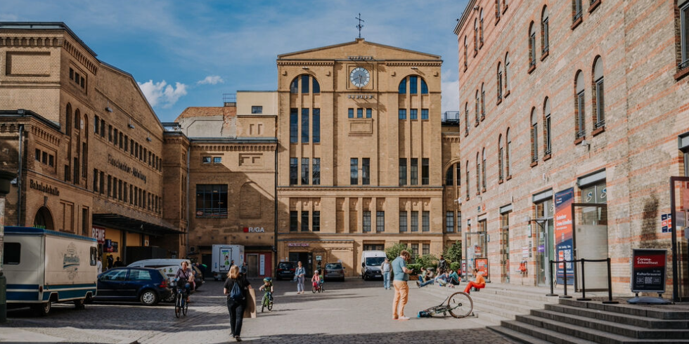 Hof der Kulturbrauerei Berlin