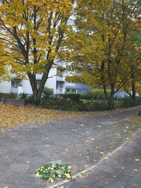 Ansicht Gillweg Ecke Hubertusallee (Bild: Stolpersteine-Initiative CW, Hupka)