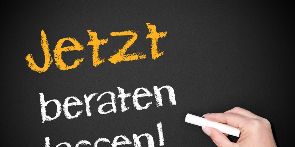 Jetzt beraten lassen !