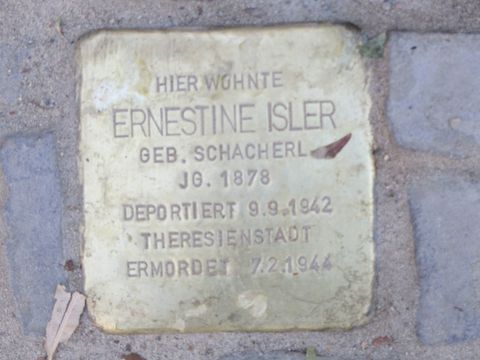 Stolperstein Ernestine Isler