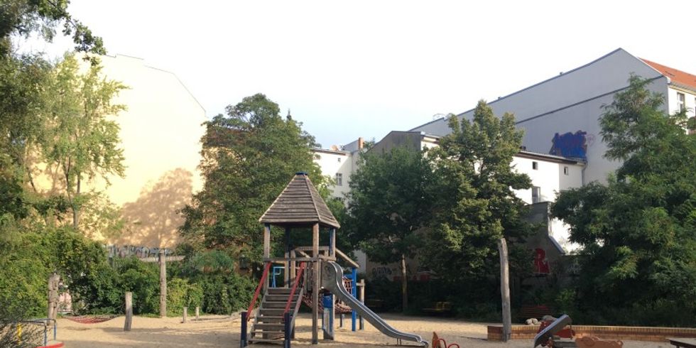 Sanierung des Spielplatzes Grüntaler Straße/ Bellermannstraße