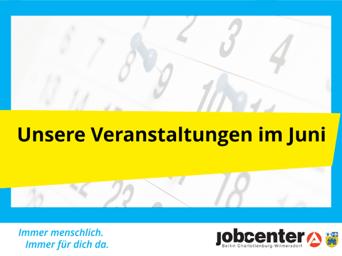 Vorschau Veranstaltungskalender Juni