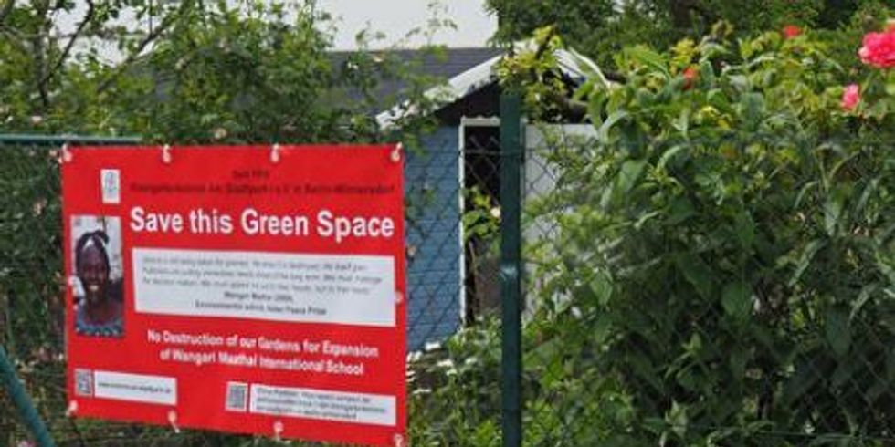 Hoffnungsschimmer für die Kleingartenkolonie am Stadtpark I