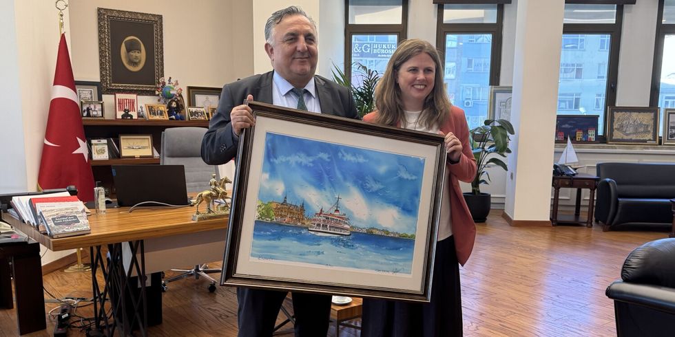 Clara Herrmann und Edis Zeyrek