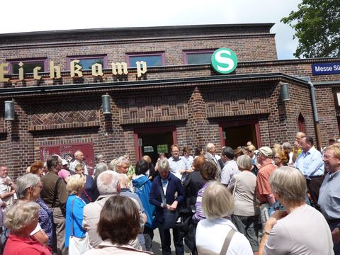 Bahnhof Messe Süd, 12.7.2014, Foto: KHMM