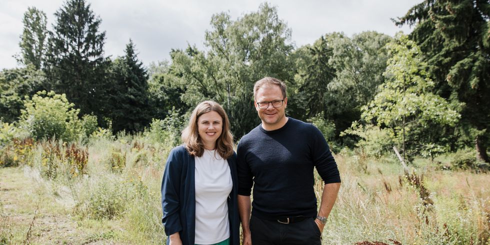 Clara Herrmann und Carsten Schneider