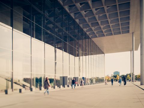 Gebäude aus Glas in Berlin