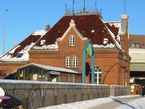 S-Bahnhof Heidelberger Platz, 5.1.2009, Foto: KHMM