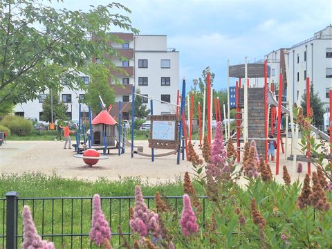Der Spielplatz am Platz der US-Berlin-Brigade ist wieder zum Spielen freigegeben (Bild: Bezirksamt Steglitz-Zehlendorf)
