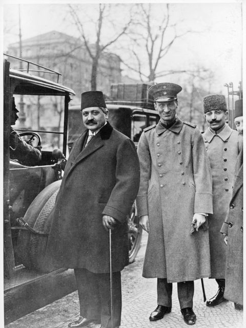 Mehemed Talât Pascha in Berlin, keine Zeitangabe