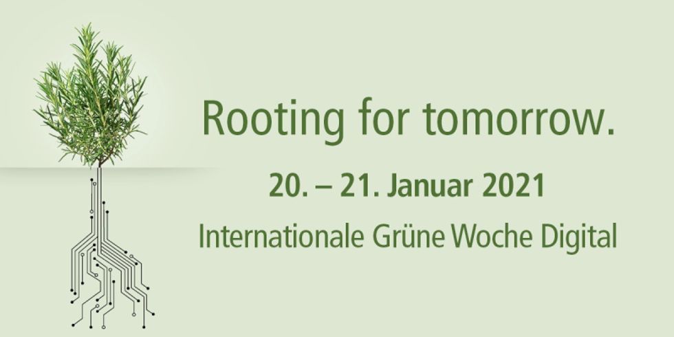 Banner Internationale Grüne Woche 2021 Digital