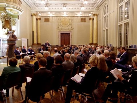 Begrüßung durch den Präsidenten des Kammergerichts Dr. Bernd Pickel (Bild: KG)