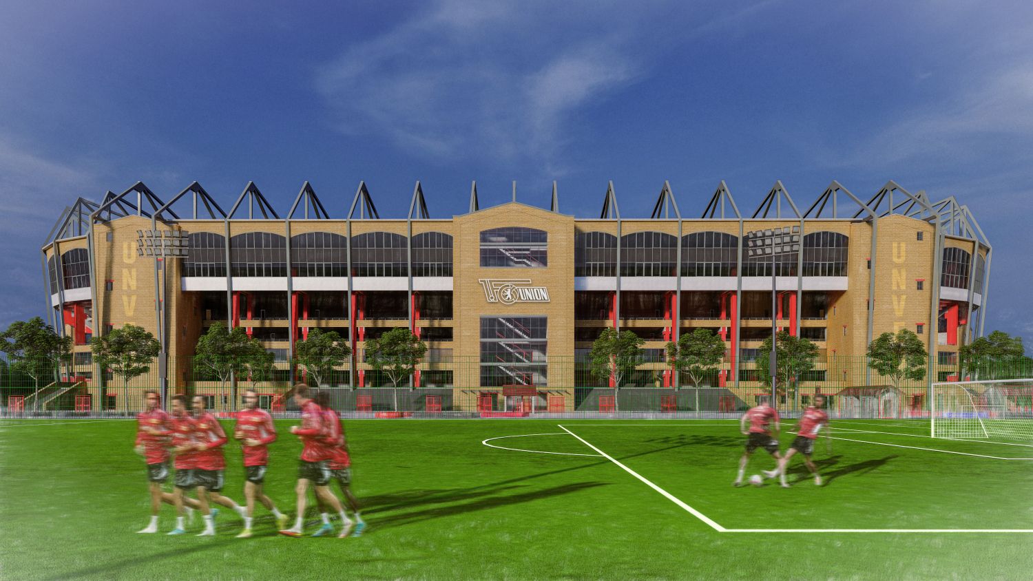 Stadion „An der Alten Försterei“ – Ostseite