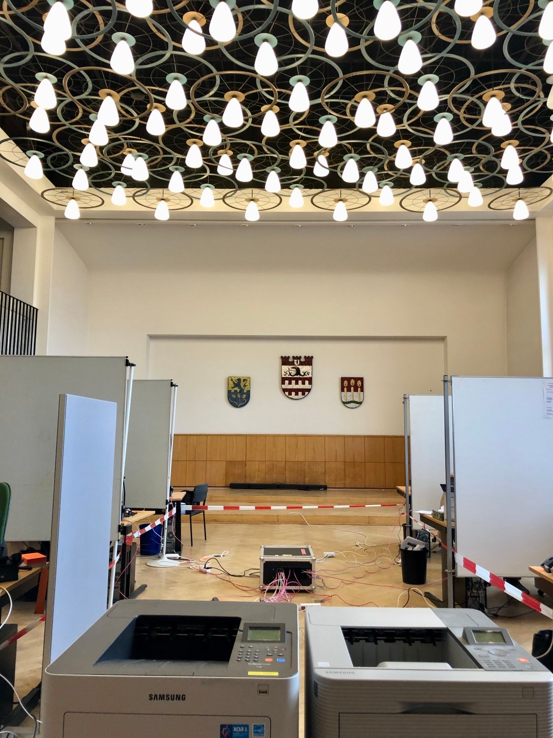 Eröffnung des Leistungszentrums Ukrainische Flüchtlinge im Rathaus Steglitz