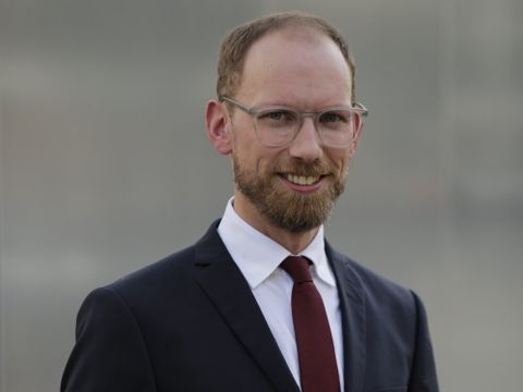 Foto von Lennart Aldick, dem Leiter der Organisationseinheit Klimaschutz und Internationales