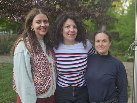 Bild mit 3 Frauen, Helferinnen im LMP Menschenskinder