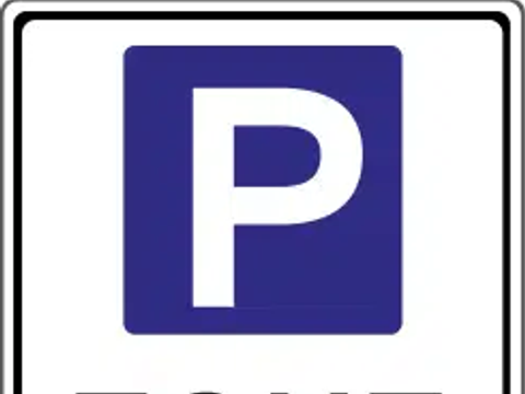 Parkzone Verkehrsschild