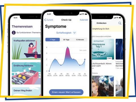 Screenshots der MIKA-App