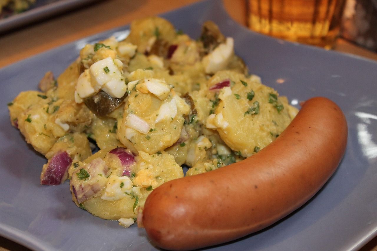 Bockwurst mit Kartoffelsalat