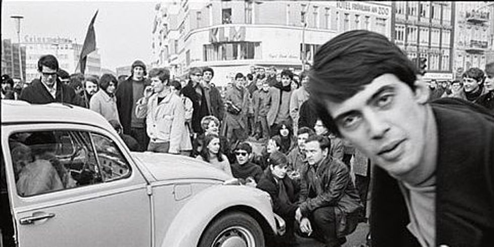 Bilder der Studentenbegwegung: Ausstellung in der Villa Oppenheim.