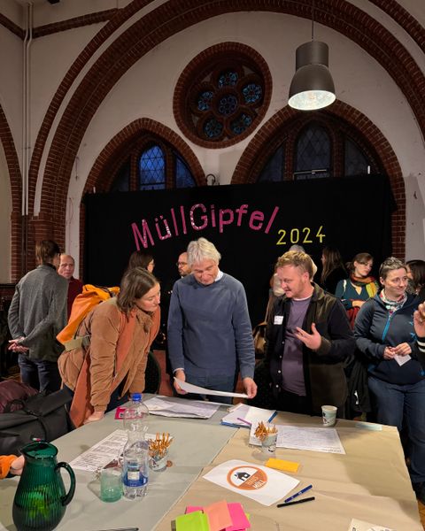 Besprechung Müllgipfel 2024