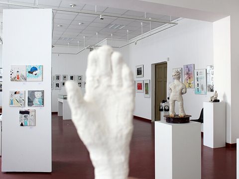 Ausstellung zum Kollwitz-Projekt (Bild: Museum Pankow / Foto: Florian Unger)